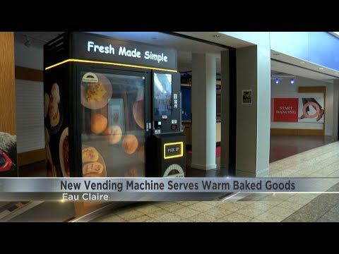 New vending machine serves warm baked goods in Oakwood Mall