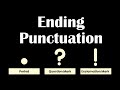 Ending Punctuation Quiz