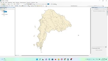 การ Intersect ในโปรแกรม ArcMap