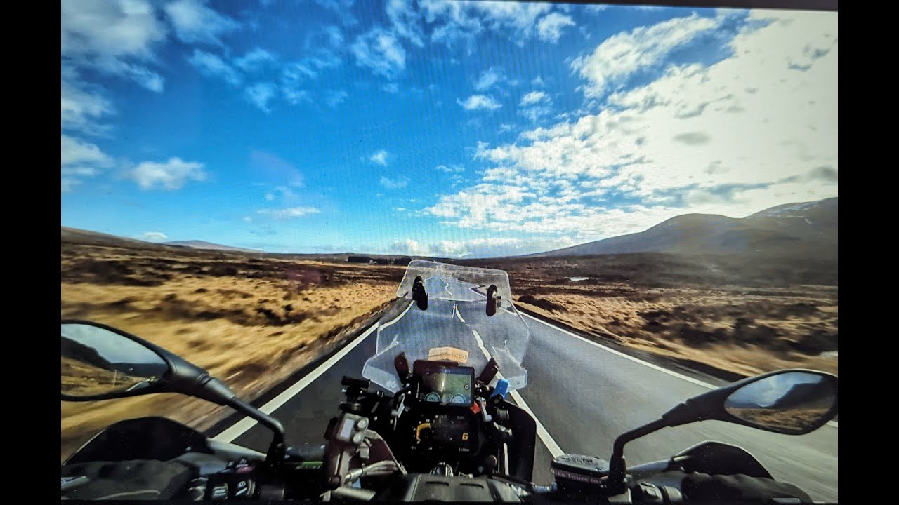 Bmw R1250GS  Scotland Day 5 Last day. Spean Bridge & Rannoch Moor