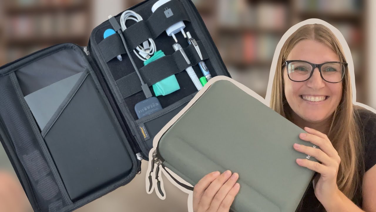 iPad Pro 9.7 carrying case with shoulder strap - hands free.