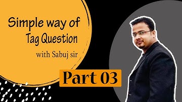 Tag Question(Exceptional Rule and Example)