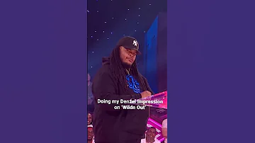 My first episode of Wildn Out was craaaazy!!!! #mtvwildnout #wildnout #cking #denzelwashington