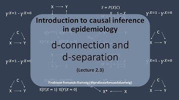 Causal Inference - Lecture 2.3 | d-connection and d-separation rules of directed acyclic graphs