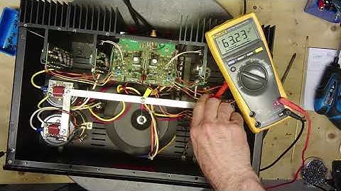 Adcom GFA-555 serviced and set the BIAS