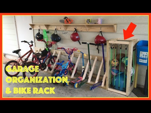 15 Practical Bike Storage Ideas: Garage and Indoors (Video Demo)