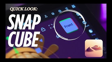 Nomad Sculpt Basics: Snap Cube