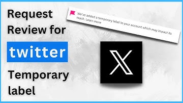 How to Fix Twitter X Temporarily Restricted Account | Request Review for Twitter X Temporary Label