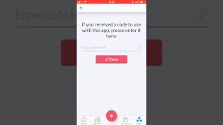 How to enter the INJ app code if you didn't enter during sign up screenshot 1