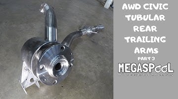 AWD Civic Tubular Rear Trailing Arms Part 3