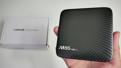 Krachtige Mecool M8S PRO L - Android TV OS - Spraakbediening - Octacore