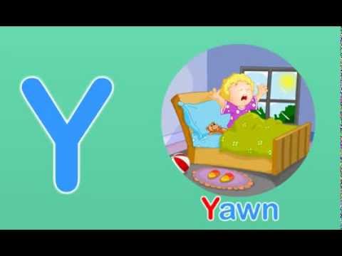 Toddler Words Words Starting With Y Youtube