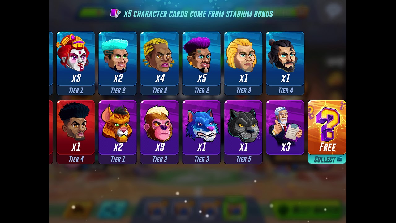 Basketball Arena Chest Opening