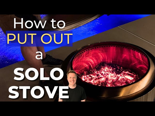 How to Put Out a Solo Stove the RIGHT Way - YouTube