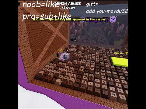 LIVE Playing +1 SPEED KEYBOARD ESCAPE 🔥 | Insane Escape Run in Roblox | NXK #shorts