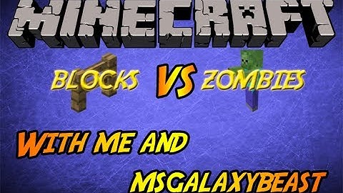 Minecraft: Blocks Vs Zombies pt.1