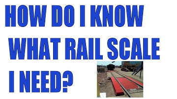 How Do I Know Which Rail Scale I Need?