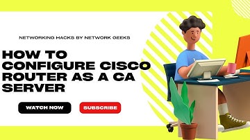 Configuring Cisco Router as a CA Server for SD-WAN controllers (In Hindi)