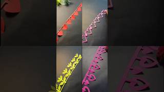 easy paper craft ideas paper cutting art 1 min craft #diy #youtubeshorts #ytshorts #shorts #fun