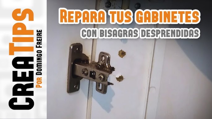 Reparador bisagras puertas de muebles – Casa Creativa Chile