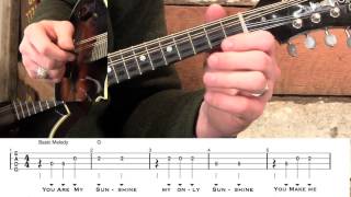 Basic Mandolin- You Are My Sunshine chords