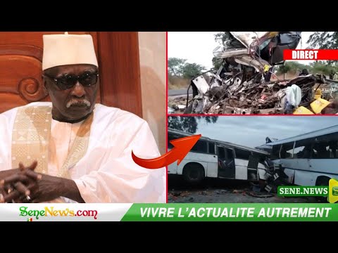 🛑Direct-Live : La déclaration de Serigne Mansour Sy après l'accident tragique à Kaffrine