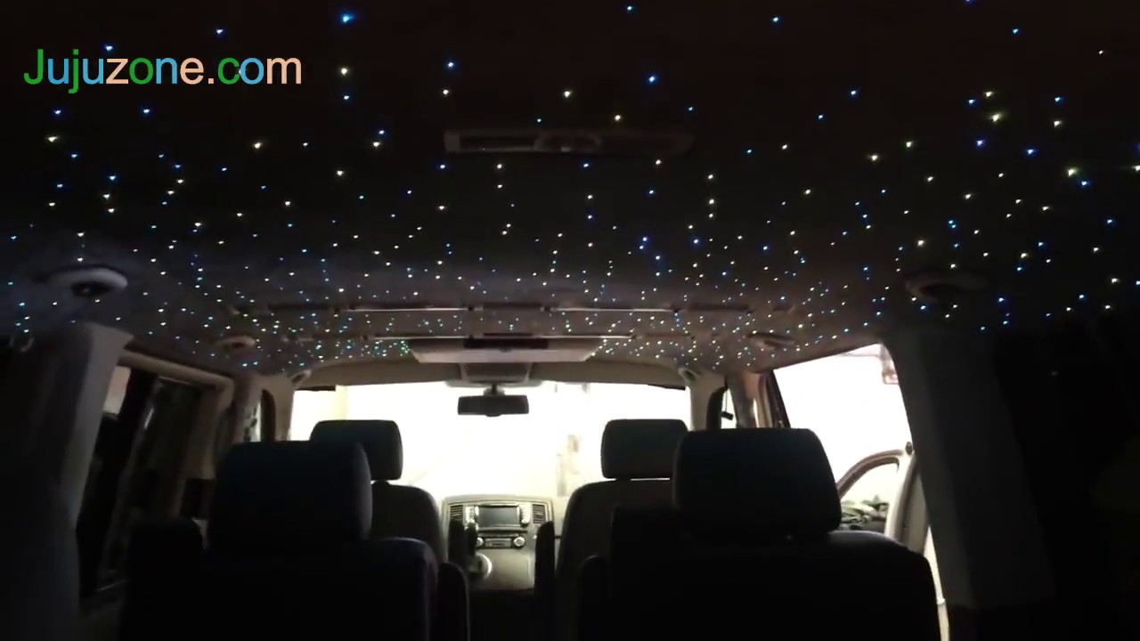 Car Use Dc12v 6w Rgb Led Fiber Optic Star Ceiling Kit Light Remote