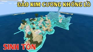 Cùng Mình Sinh Tồn Trên Đảo Kim Cương Khổng Lồ Trong Minecraft Pe!!!