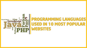 Programming languages used in 10 most popular websites