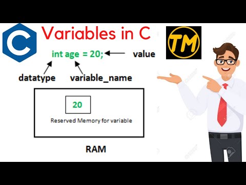 Variables in C | variables in C programming | what is variables in C | C Programming tutorial | C