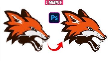 How to convert a low resolution logo to high resolution in photoshop 2025
