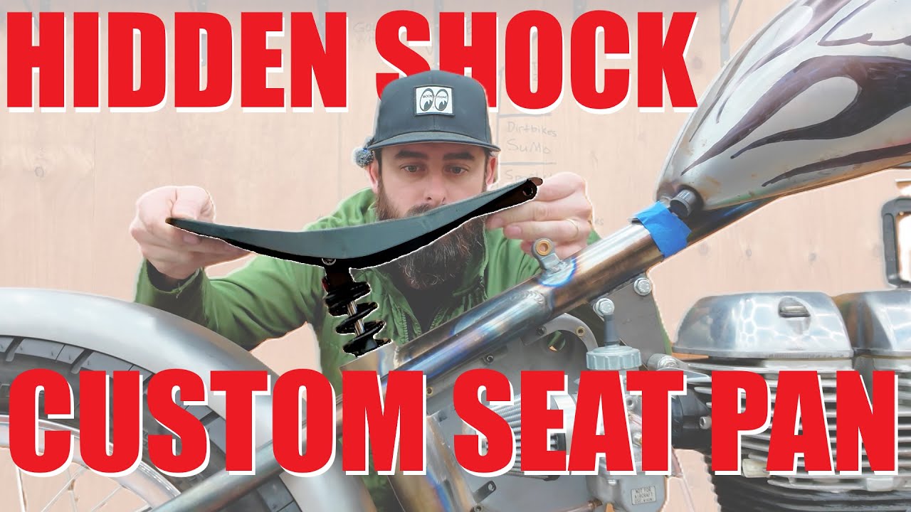 Скрытая амортизационная накладка на сиденье - RE Chopper - Часть 9