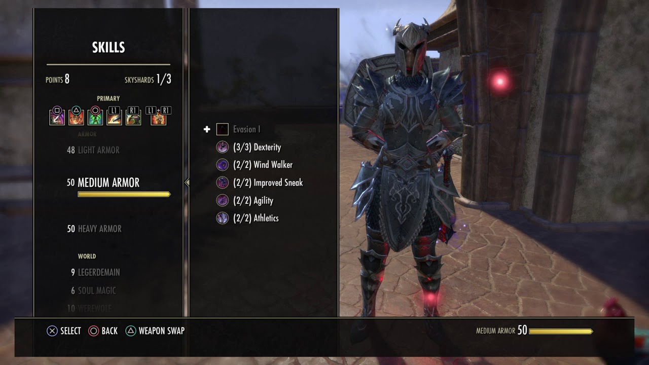 The Elder Scrolls Online Elsweyr Dk tank build video YouTube