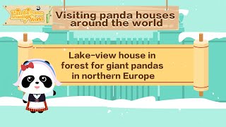 【Panda Houses Around The World】 Lake-View House In Forest For Giant Pandas In Finland | iPanda