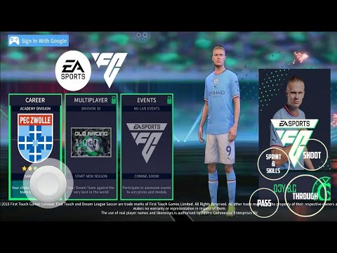 DLS 2024 Mod EA SPORTS FC 24 Mobile  Dream League Soccer 24 New Update  Offline & Online APK OBB 