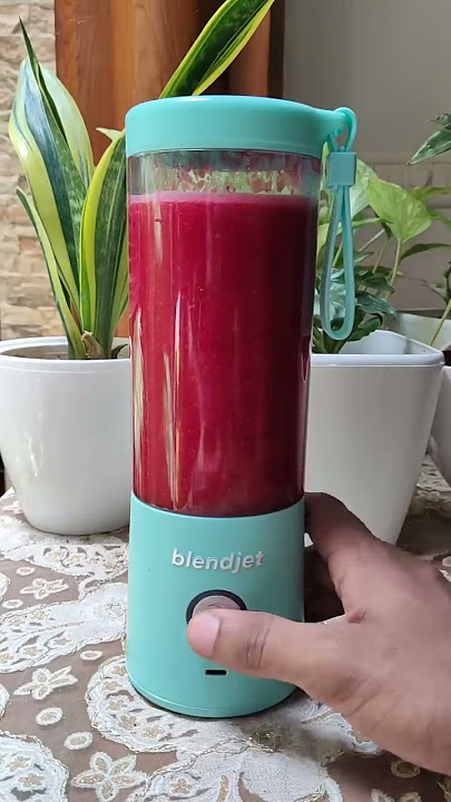 We are absolutely fawning over this miniature #BlendJet2 recipe by @My