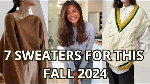 7 SWEATERS FOR FALL 2024 #oldmoney #pinterest #oldmoneyaesthetic #ootd #style #oldmoneylook