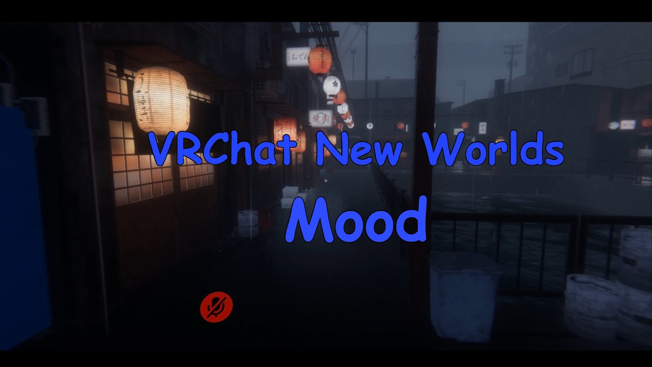 VRChat New Worlds - Mood. Edit: The author took the world down 😢 - YouTube