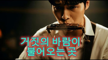 거짓의 바람이 불어오는 곳 (창작곡) #AI뮤직비디오 #오리지널송 #자작곡 #AImusic #정치풍자 #사회비판 #내로남불 #가라앉는배 #신기루 #캄보디아사건 #포크록 #어쿠스틱