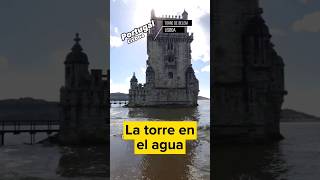 La torre de Belém que está dentro del agua #Lisboa #Portugal #196