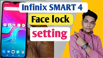 Infinix smart 4 me face unlock kaise lagaye || infinix smart 4 face lock setting