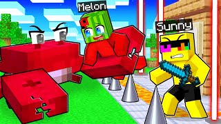 GIANT CRAB vs Most Secure Minecraft House!