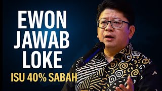Download Lagu Ewon Benedick Persoal Komitmen Loke Isu Hak 40% Sabah Meletup! MP3