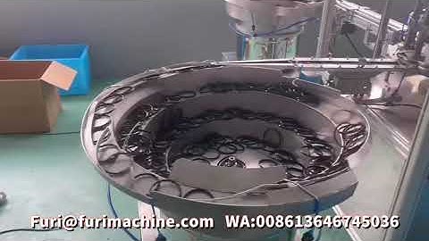 Full automatic O ring seal cap assembly machine