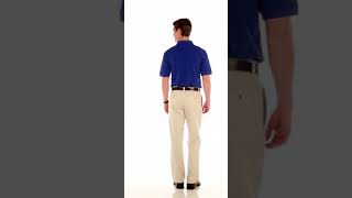 Harriton M200 Mens Ringspun Cotton Pique Short-Sleeve Polo Buy at ApparelnBags.com