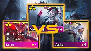 TFT Morgana vs Ashe vs Kai'sa