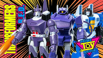Unboxing Galvatron Shockwave Thundercracker Transformers R.E.D. | Over 5 Minute Toy Review