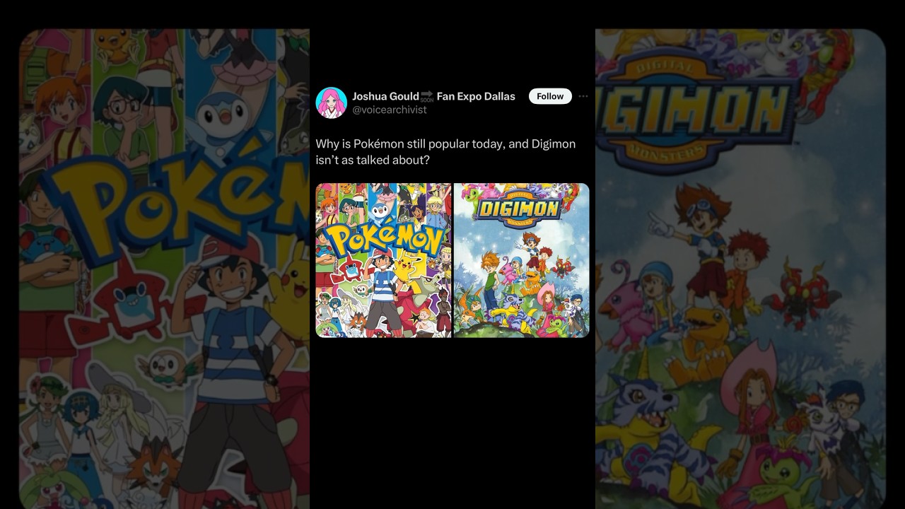 Why is Digimon Not as Popular as Pokémon?