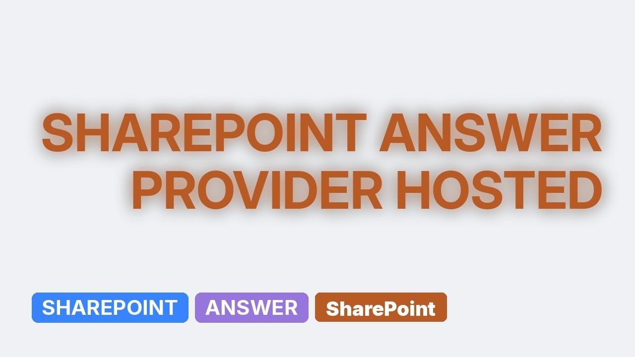 Sharepoint: SharePoint Online Provider hosted app upgrade error - YouTube