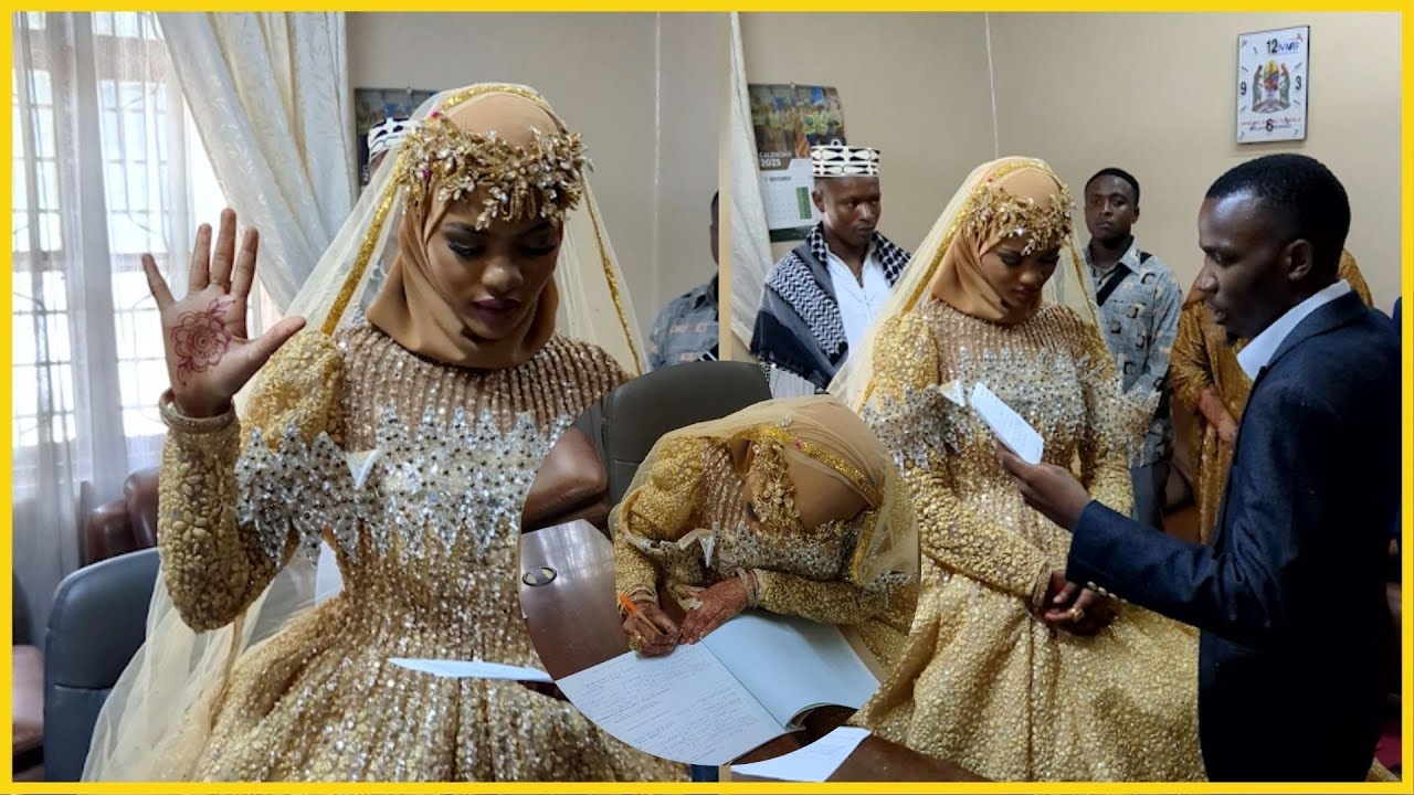 FULL VIDEO: NDOA YA MTOTO WA SIWA/ TAZAMA WALIVYOFUNGA NDOA RASMI LEO....